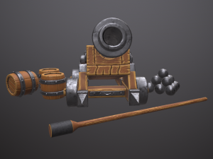 cannon Model 3D