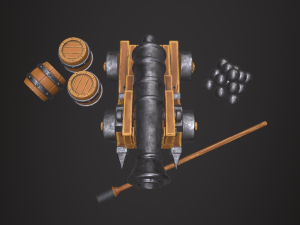 cannon Model 3D