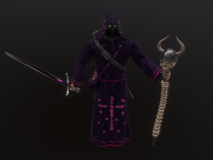 necromancer 3D Model