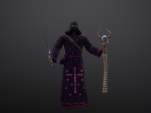necromancer Model 3D