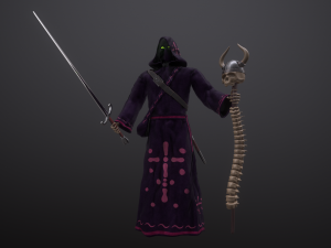 necromancer Model 3D