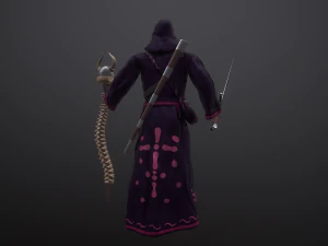 ネクロマンサー 3Dモデル