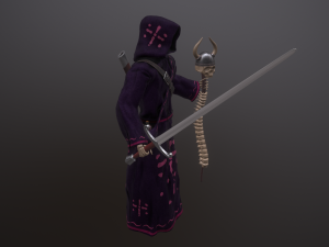 necromancer Model 3D