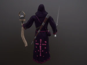 ネクロマンサー 3Dモデル