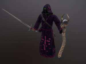 necromancer Model 3D
