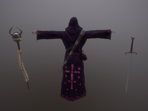 necromancer Model 3D