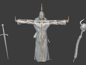 necromancer Model 3D