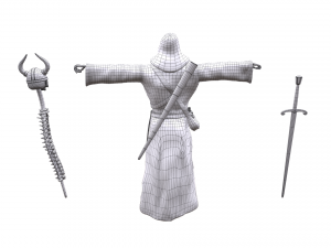necromancer Model 3D