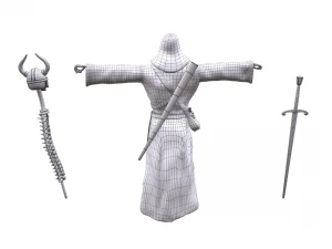 ネクロマンサー 3Dモデル