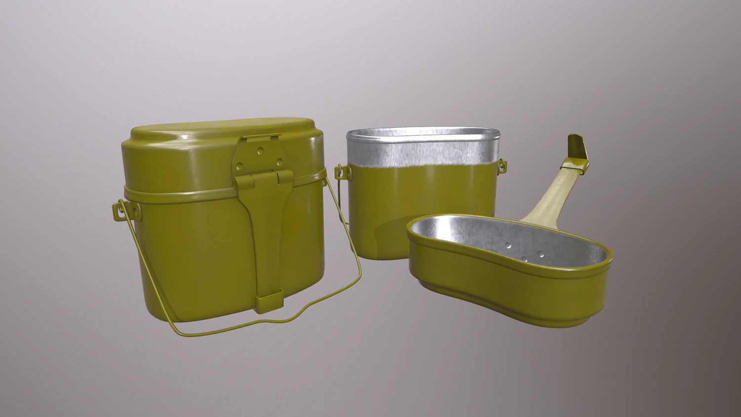 army bowler 3D Model .c4d .max .obj .3ds .fbx .stl .blend 