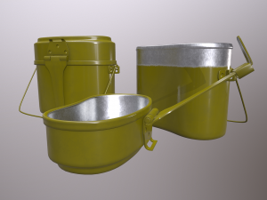 army bowler Model 3D