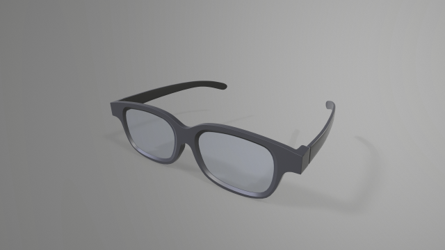 3d glasses Modelo 3D .c4d .max .obj .3ds .fbx .stl .blend 