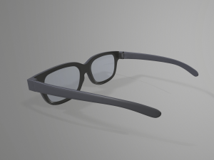 3d glasses Modelo 3D