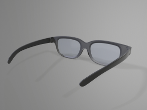 3d glasses Modelo 3D