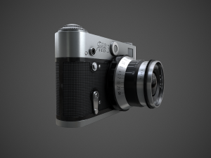 fed - 3 camera 3D 模型