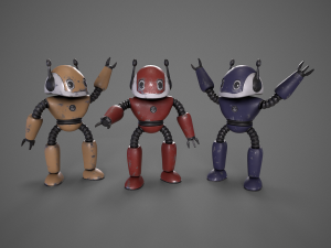 robot droid Modelo 3D