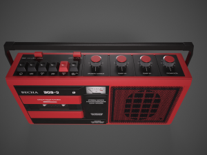 Tape recorder 3D 모델