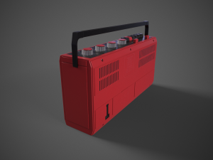 Tape recorder 3D 모델