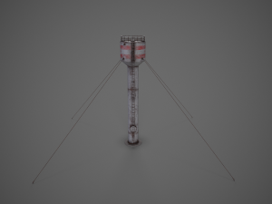 Old water tower Modelo 3D