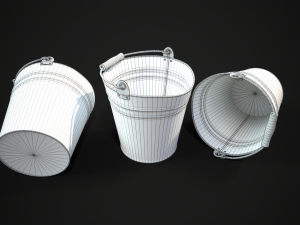 Rusty bucket Modelo 3D