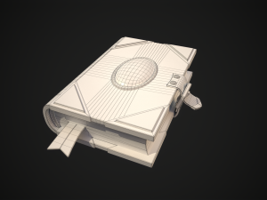 Magic book 3D Model