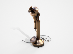 Vintage Telephone 3Dモデル