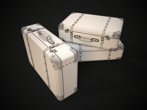 Travel Suitcase 3D 模型