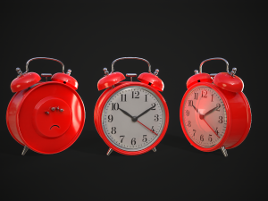 Alarm Clock 3D 模型