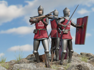 Warrior of the Grand Duchy of Lithuania Modelo 3D