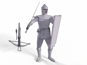 Warrior of the Grand Duchy of Lithuania Modelo 3D