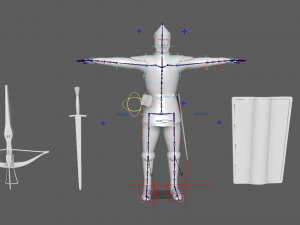 Warrior of the Grand Duchy of Lithuania Modelo 3D