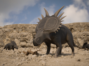 Styracosaurus 3D मॉडल
