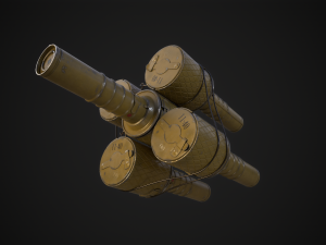 RGD-33 anti-tank grenade 3D-Modell