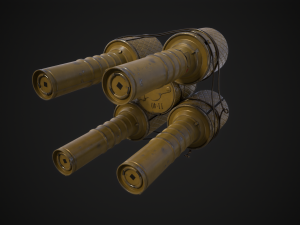 RGD-33 anti-tank grenade 3D-Modell