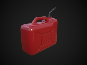 Plastic canister Modelo 3D