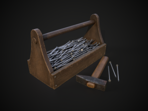 Nail box 3D Модель