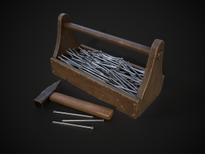 Nail box 3D Модель