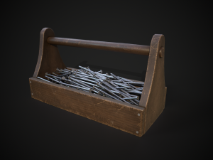 Nail box 3D Модель
