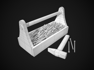 Nail box 3D Модель