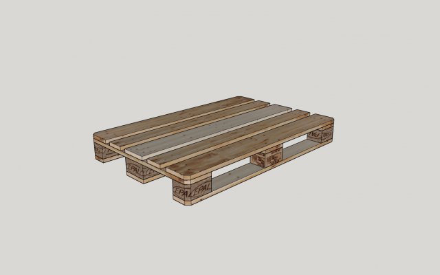 eurpalette Modello 3D .c4d .max .obj .3ds .fbx .stl .blend 