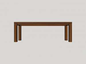 the dining table 3D Model