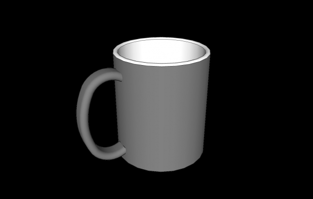 cup Model 3D .c4d .max .obj .3ds .fbx .stl .blend 