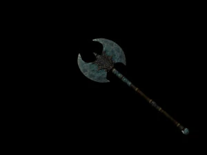 kapak perang skyrim Model 3D