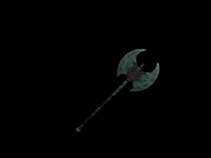 skyrim battle axe Modelo 3D