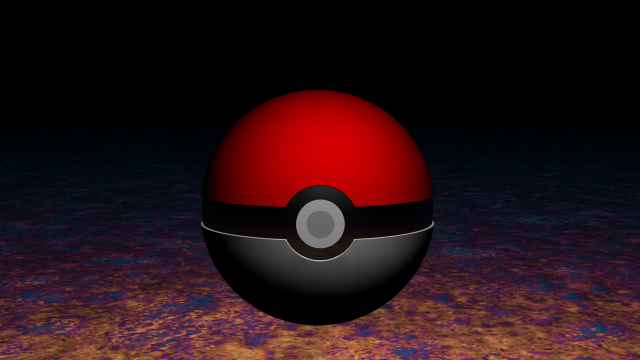 pokebol Model 3D .c4d .max .obj .3ds .fbx .stl .blend 