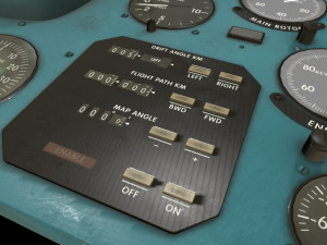 mi-8mt mi-17mt right panels board english 3D Model
