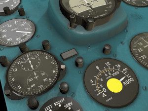 mi-8mt mi-17mt right panels board english 3D Model