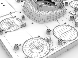 mi-8mt mi-17mt right panels board english 3D Model
