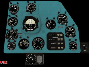 mi-8mt mi-17mt right panels board english 3D Model
