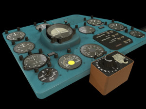 mi-8mt mi-17mt right panels board russian 3D 模型